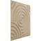 Ekena Millwork 19 5/8in. W x 19 5/8in. H Spiral EnduraWall Decorative 3D Wall Panel Covers 2.67 Sq. Ft. WP20X20SPGBE - alternate 3